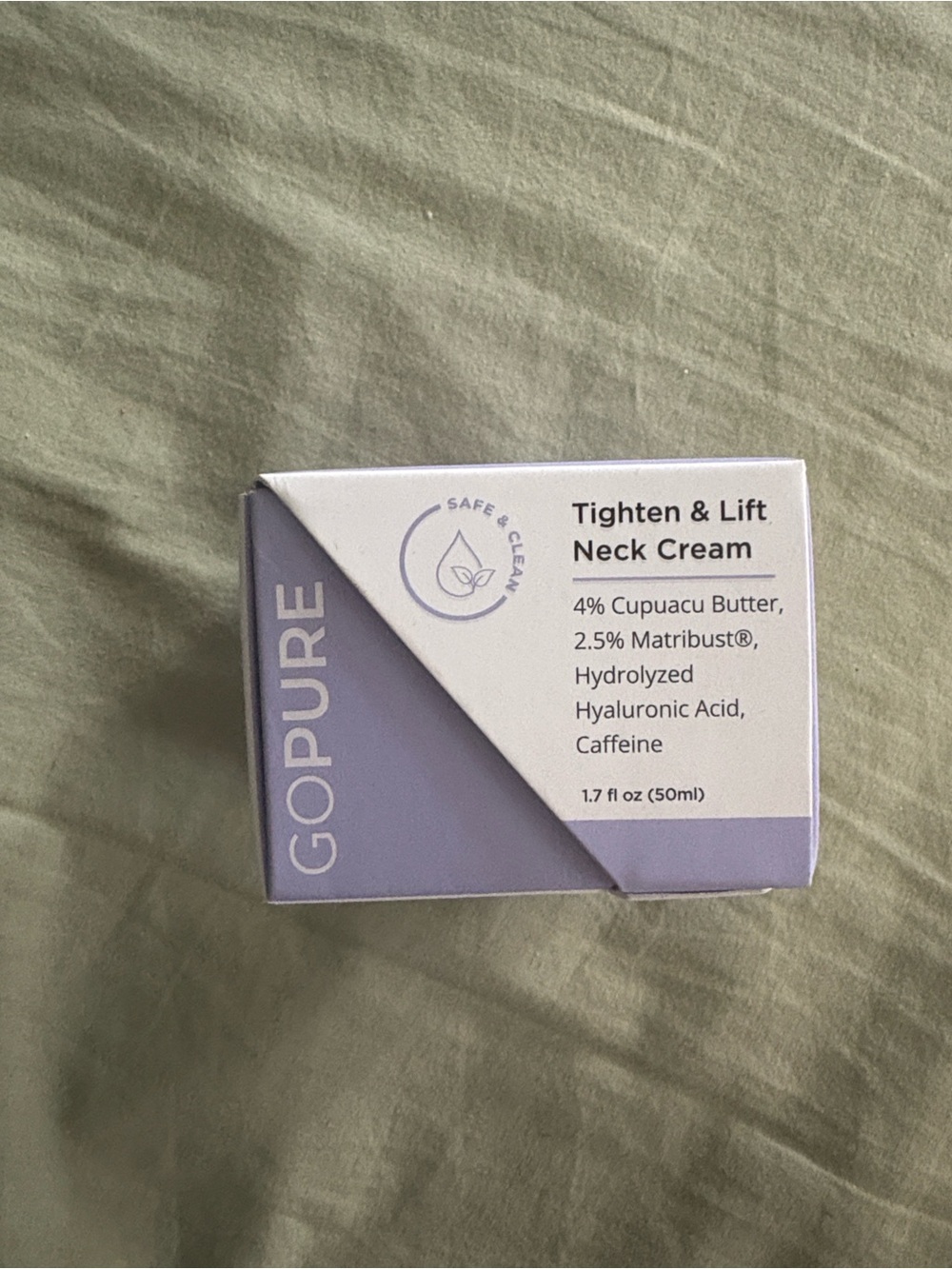 Tighten & Lift Neck Cream - Lavender/White
